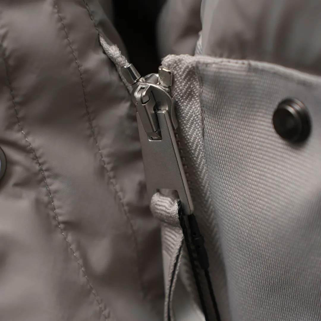 P1100 CANADA GOOSE丨Canada Goose 4829 Rhoda series hooded down jacket Color: Stone Gray Size: XS-L